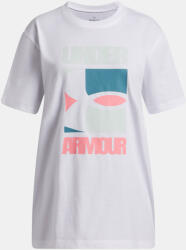 Under Armour Момичешка тениска Under Armour UA G BLOCK LOGO OS SS Under Armour | Byal | Момичешки | 128