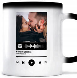 Style Couture Mágikus bögre The Weeeknd Blinding Lights Évforduló Fotó Ajándék