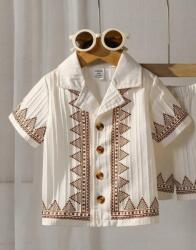 Shein Fehér Mintás Ing 3LK S06__92