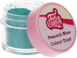 FunCakes Pudră comestibilă pulbere Dust Peacock Blue - albastră