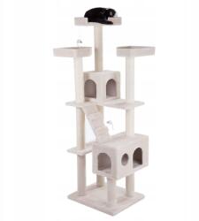  Rapunzel Hercegnő Macska kaparófa Krémszínű 60x50x181cm Nagy (64659)