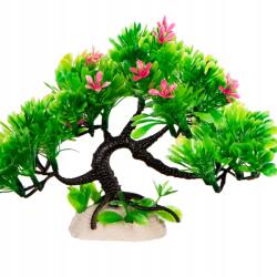 Kruger Meier Mesterséges Növény Akvárium Terrárium Dekoráció Virágzó Rózsaszín (4906413924147)