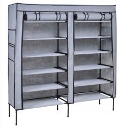 Gockowiak Cipősszekrény Textil Összecsukható Könyvespolc Állvány Polc Rendszerező Gardróbszekrény (15198050)