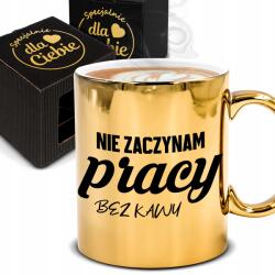 Style Couture Arany Bögre Vicces Ajándék Korpo Munkaügyi Irodába Nem Kezdem El ( ZŁOTY NIE ZACZYNAM)