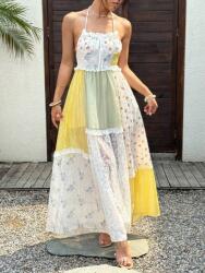 Shein Színes Ruha Nyitott Hátrésszel (s) (610693)