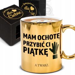 Funandstyle Arany Bögre 300ml Ötöst Szegez Az Arcodba Ajándék Neki