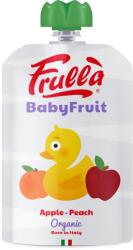 Frulla Piure pentru copii din mar si piersica Baby Fruit Bio, 100g, Frulla