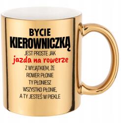 Funandstyle Arany metál bögre Kormányosnak Lenni, Mint Kerékpározni A Leader-nek