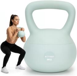 ACTIGET Kettlebell Puha 8 kg Ketle Súlyzó Golyó Fitnesz Edzés Otthon (ACT0065)