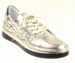 Simen 4558A félcipő, 40-es méret, arany (4558)