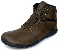 Bugga bocanci barefoot de iarnă cu membrană DYLAN Brown B00196-18 - 46
