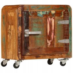 vidaXL Éjjeliszekrény, 50x30x50 cm, újrahasznosított tömörfa (247514)