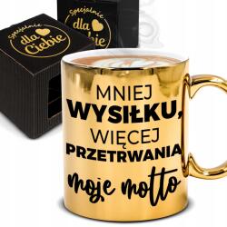 Funandstyle Arany Bögre Vicces Ajándék Korpo Irodai Munkahelyi Ajándék Kevesebb Erőfeszítés