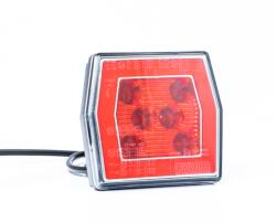 Fristom Lampa LED cu functie de pozitie si ceata, 12 24V, 10cm, cu cablu (FT-123 LED)