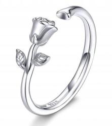  Ezüst 925 Gyűrű Toll Pihe Szerelem Rózsa Ajándék Virág Női (5905351361815)