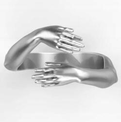 Bamoer 925-ös ezüst gyűrű ajándék kígyó