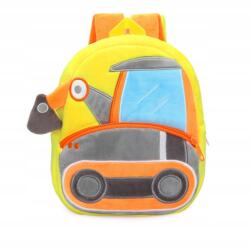  Hátizsák építőipari gépekkel a gyermek számára (Koparka)