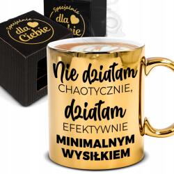 Funandstyle Arany Bögre Vicces Ajándék Korpo Irodai Munkahelyre Barátnőnek Kaotikusan