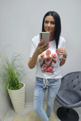 Norafashion Csinos anya -lánya-fia női póló (873875)