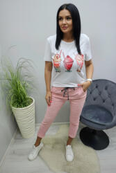 Norafashion Csinos tripla shake mintás póló (438167)