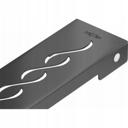 Mexen M18 lefolyófedő zuhanyfolyókához 90 cm, Fekete 1723090 (1723090)