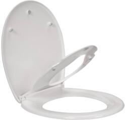 TOYA Capac Wc 2-in-1, Fala 75471 Pp-o, Inchidere Lenta