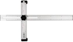 VOREL Echer Tip T Vorel 18374 Reglabil, Aluminiu, 600mm Vinclu