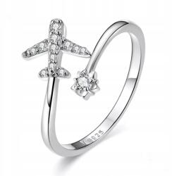  925-ös ezüst gyűrű toll nyaralás repülőgép Egyiptom Utazás Repülés Ajándék (5905351361822)