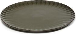 Serax Farfurii întinse Inku, 24 cm, verde închis, 4 buc (B5123106-500)