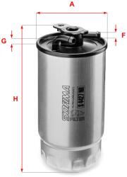 SOFIMA filtru combustibil SOFIMA S 4427 NR (S 4427 NR) - automobilus