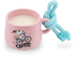 Relaxdays Lumânări parfumate cu arahide, sticlă 200g (10141108)