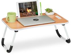 Relaxdays Masă pliabilă pentru laptop (10135429) Suport laptop
