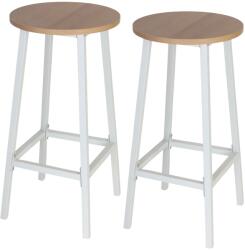 Relaxdays Set de 2 scaune de bar (10143255)