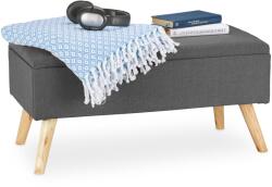 Relaxdays Bancă tapițată Relaxdays cu spațiu de depozitare (10051394) Pantofar