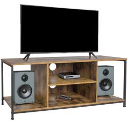 Relaxdays Comodă TV cu 4 compartimente (10143475)