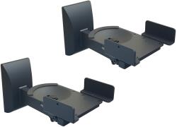 Relaxdays Suport de perete pentru difuzor, set de 2 (10141605)