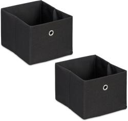 Relaxdays Cutie de depozitare Relaxdays, set de 2 (10093273)
