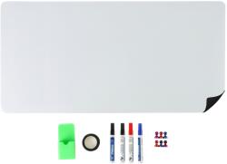 Relaxdays Folie pentru tablă albă cu accesorii (10140880)