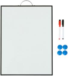 Relaxdays Tablă albă pentru agățat (10140852)