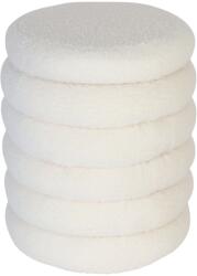 Relaxdays Scaun cu spațiu de depozitare, material textil teddy (10142028)