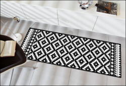Salonloewe Tabuk Black & White 060x180 cm szennyfogó szőnyeg