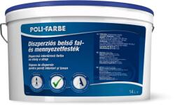 POLI-FARBE Diszperziós fal- és mennyezetfesték fehér 14 l