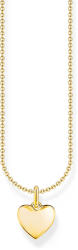 Thomas Sabo aranyozott női nyaklánc szív medállal - KE2234-413-39-L45V (KE2234-413-39-L45V)