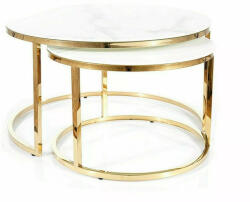 Signal MUSE II dohányzóasztal készlet fehér MUSEIIBMAZL