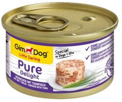 Gimborn GimDog Pure Delight, csirke + tonhal 12 x 85 g