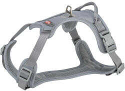 TRIXIE Hám Premium Active S-M: 39-56 cm/15 mm, Grafitszürke