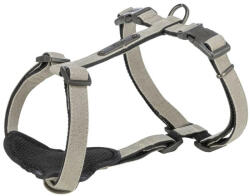 TRIXIE Hám CityStyle, Pamut, L-XL: 75-120 cm/25 mm, Világos szürke