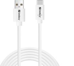 Sandberg 336-14 cabluri USB USB 2.0 2 m USB C USB A Alb (336-14)