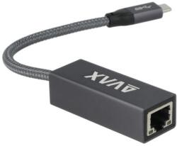 Gateron AVAX Adaptor convertor USB-C 3.2 - port Ethernet Gigabit (AVAX_AD900)