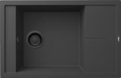 Elleci - Mosogatótálca Unico 305 G40 Nero fekete tartozékokkal (LGU30540BKM) - groszmann
